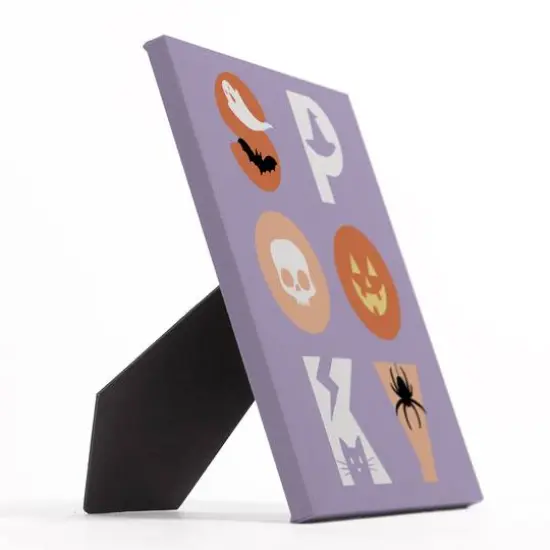 Spooky Icons Tabletop Canvas {3}