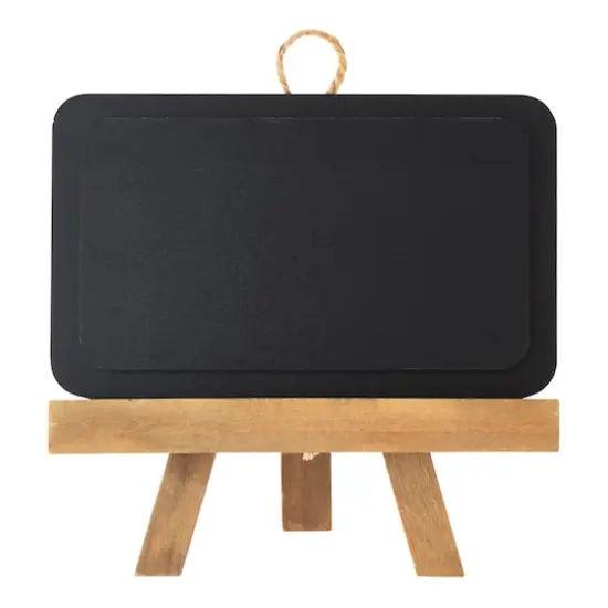 6.6" Chalkboard with Easel by Make Market&reg; {1}