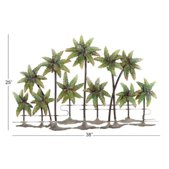 38" Green Palm Trees Wall D&eacute;cor {8}