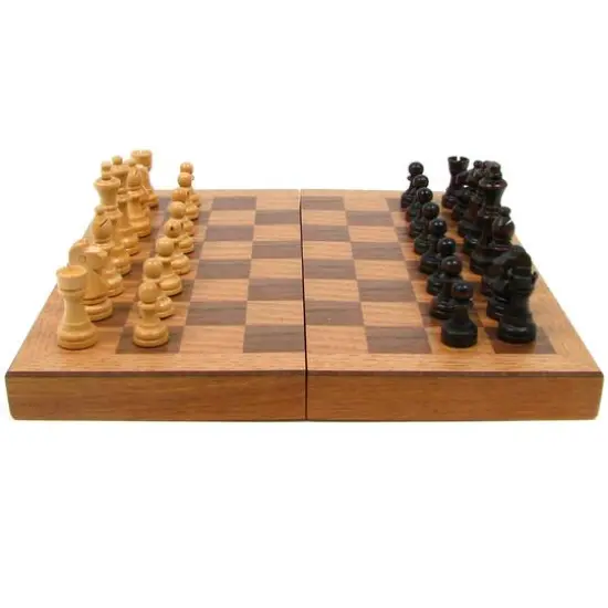 Toy Time Wooden Book Style Chess Board {3}