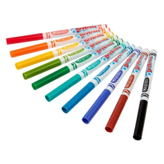Crayola&reg; Washable Dry Erase&trade; Slim Markers, 10ct. {3}