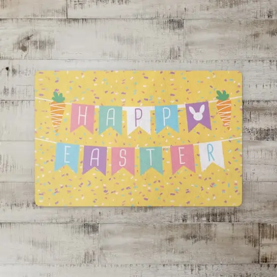 Easter Banner 27" x 18" Floor Mat {3}