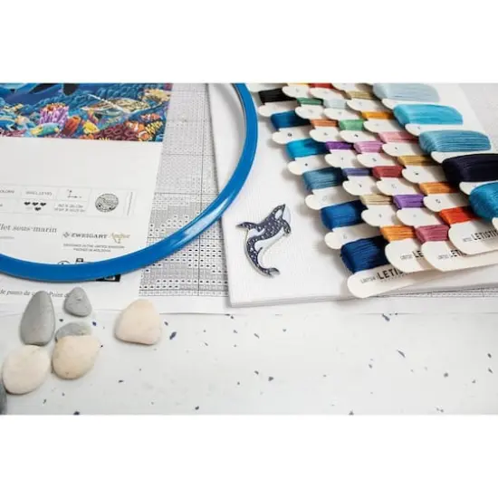 LetiStitch Underwater Ballet Counted Cross Stitch Kit {7}