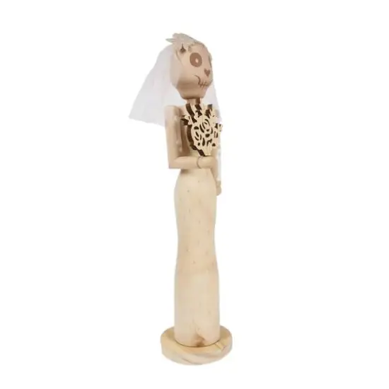 21" Bride DIY Wood Nutcracker by Make Market&reg; {4}