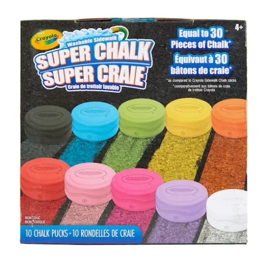 Crayola&reg; Super Chalk, 10ct. {3}