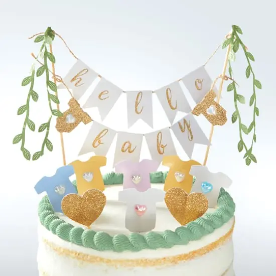 Hello Baby Cake Topper Set by Celebrate It&trade; {3}