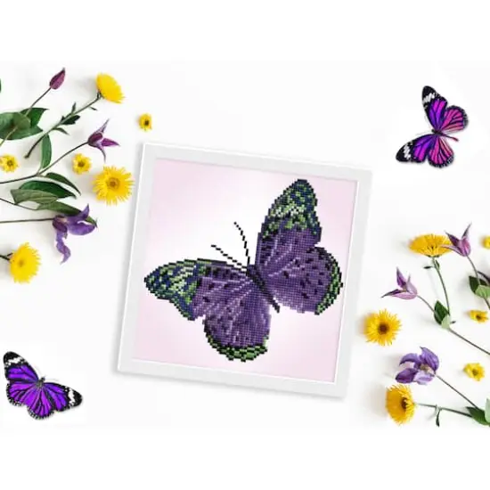 Diamond Dotz&reg; Whisper Purple Diamond Painting Kit {5}