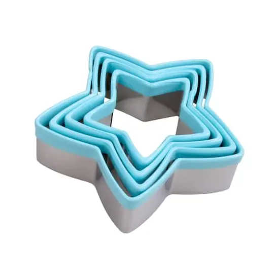 Stars Stainless Steel Nested Cookie Cutter Set by Celebrate It&reg; {4}