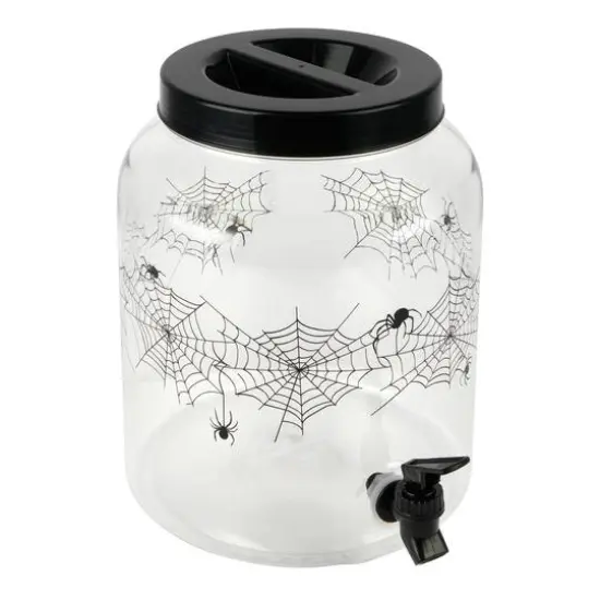 8.4qt. Spiderweb Drink Dispenser by Celebrate It&trade; {3}