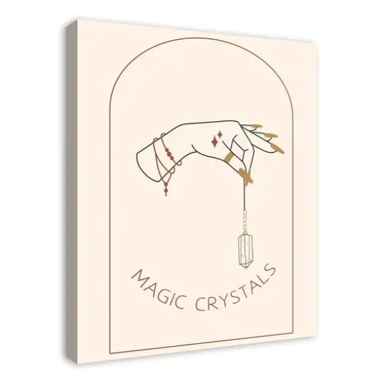 Magic Crystals 8 24" x 30" Canvas Wall Art {3}