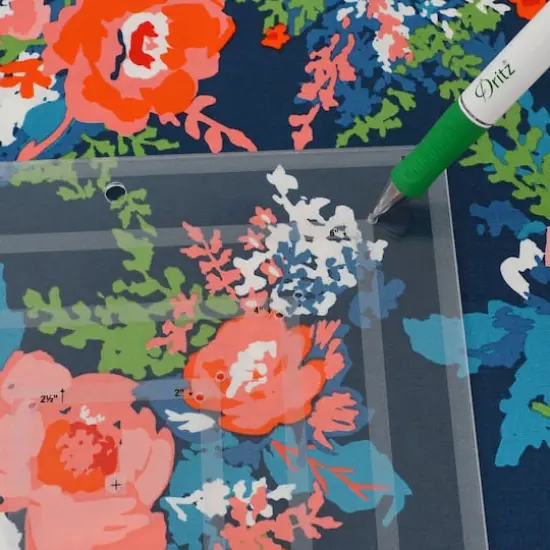 Omnigrid&reg; Fussy Cut Square Quilting Template Set {6}