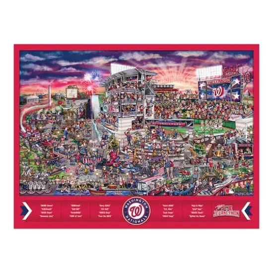 Washington Nationals Joe Journeyman 500 Piece Puzzle {5}