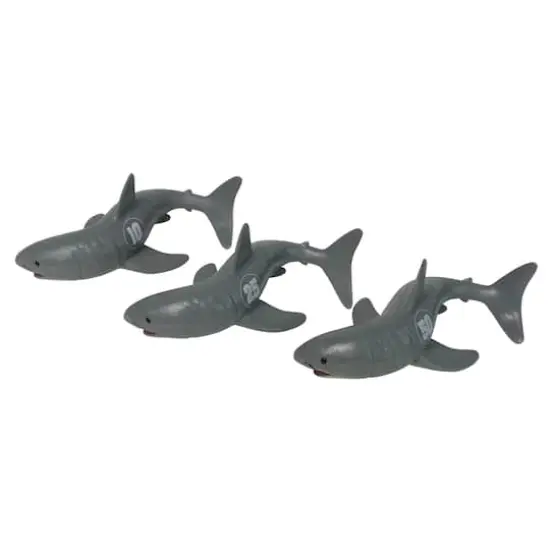 Swim Central 7" Shark Frenzy Swimming Pool Dive Toys, 3ct. {3}