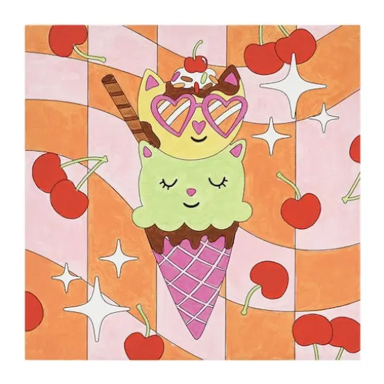 Cat Canvas Painting Kit by Creatology&trade; {1}