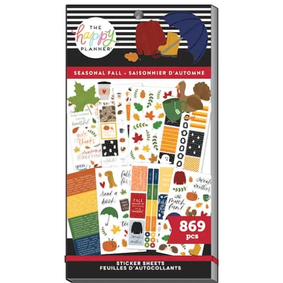 The Happy Planner&reg; Seasonal Fall Value Pack Stickers {1}