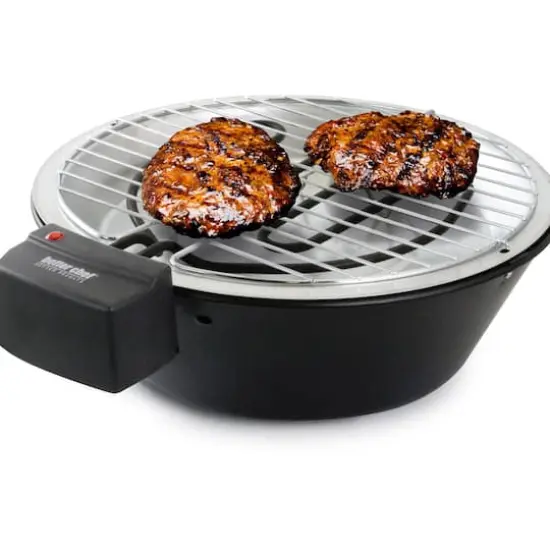 Better Chef 14" Indoor Outdoor Tabletop Electric Barbecue Grill {3}