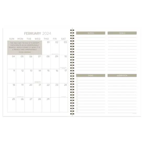 TF Publishing 2024 Tranquil Floral Large Planner {3}