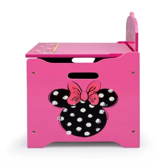 Delta Children Minnie Mouse Deluxe Toy Box {6}