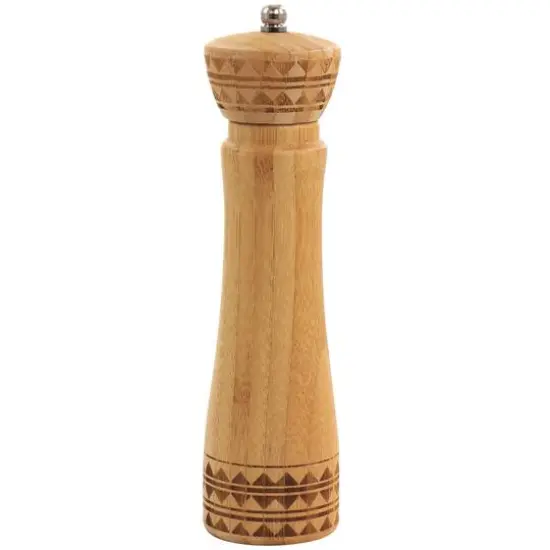 Gibson Home&reg; 7.8" Sadler Wood Pepper Grinder {1}