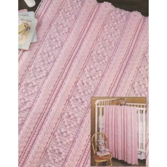 Leisure Arts&reg; Aran Baby Afghans To Crochet Book {5}
