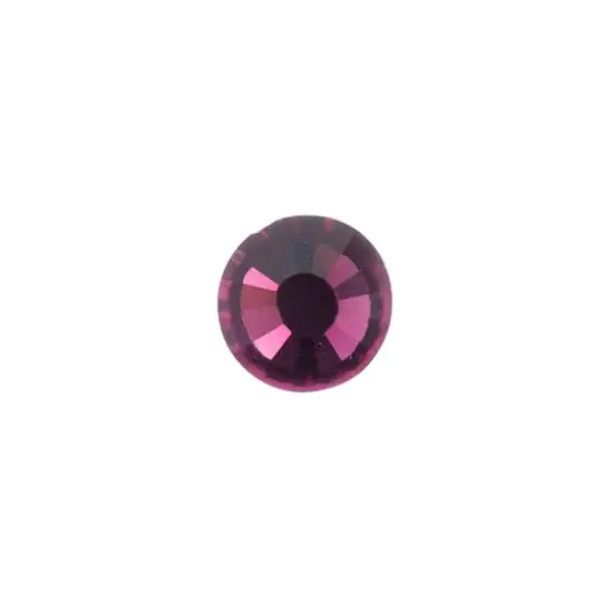 John Bead Crystal Lane SS16 Glass Round Flatback Rhinestones, 288ct. Fuchsia Pink {3}