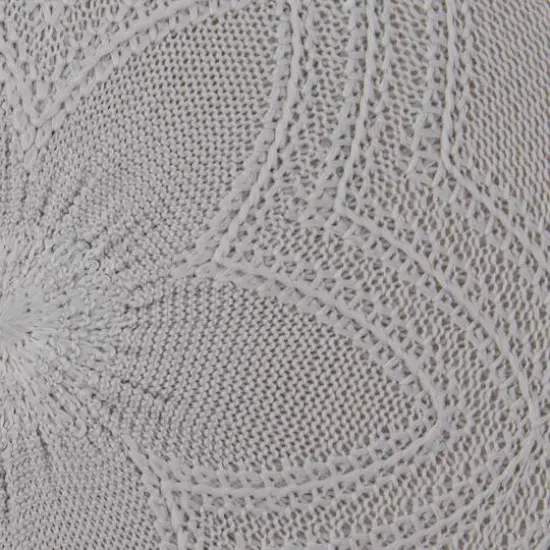 DII&reg; Woven Round Placemats, 6ct. Light Gray {4}