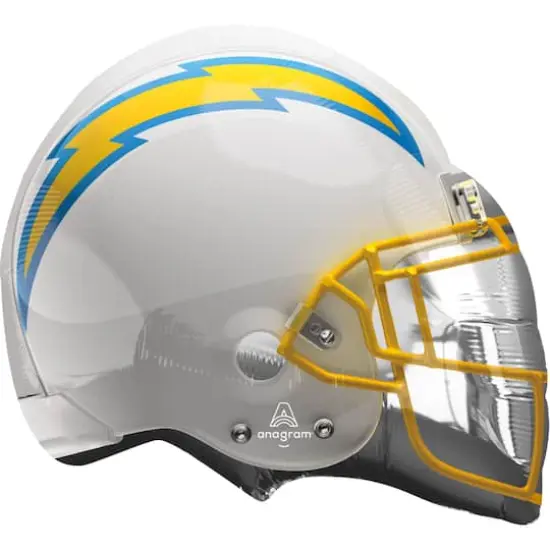 21" Los Angeles Chargers Helmet Foil Balloon {1}