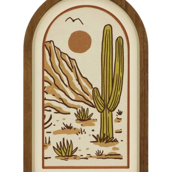 12" Cactus Scene Wall D&eacute;cor by Ashland&reg; {3}