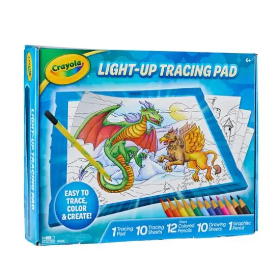 Crayola&reg; Light-Up Tracing Pad {7}
