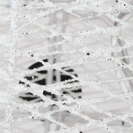 36" Pre-Lit Sisal Snowman Decoration {8}