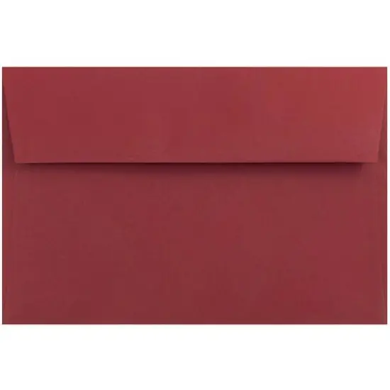 JAM Paper 6" x 9" Dark Red Premium Invitation Envelopes {1}