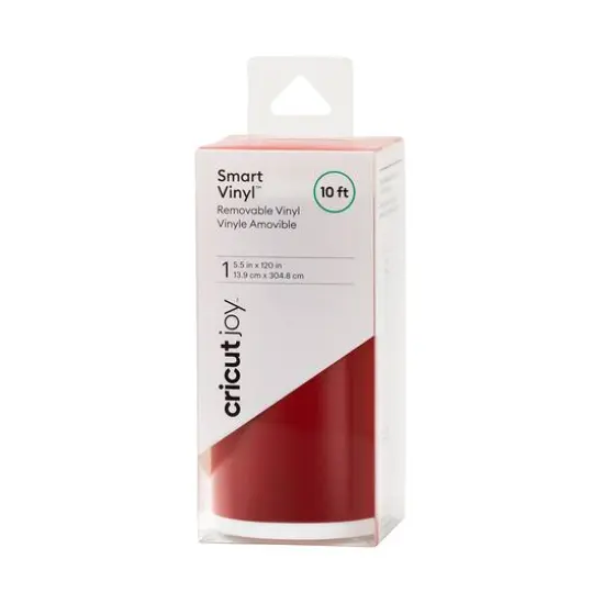 Cricut Joy&trade; Removable Smart Vinyl&trade; 10ft. Value Roll Cardinal Red {1}