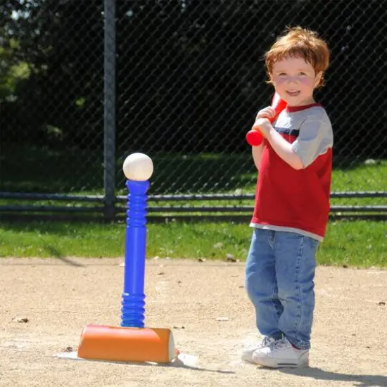 Toy Time Kids T-Ball Set {8}