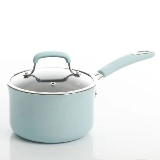 Kenmore&reg; Elite Andover 10-Piece Glacier Blue Nonstick Aluminum Cookware Set {9}