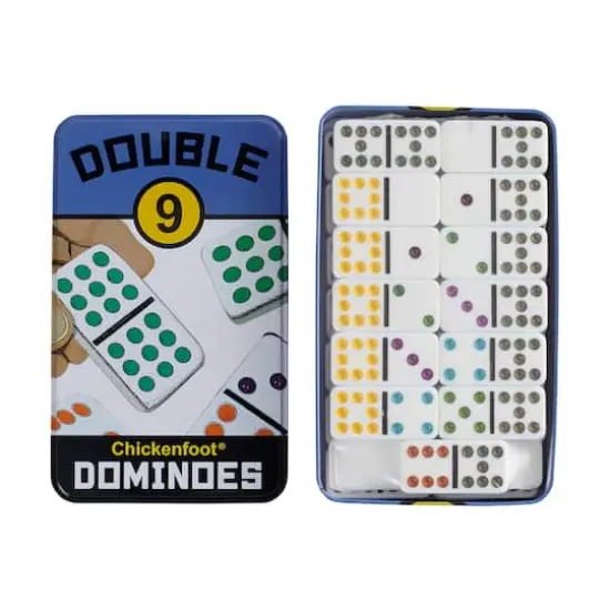 Double 9 Chickenfoot&reg; Dominoes {5}
