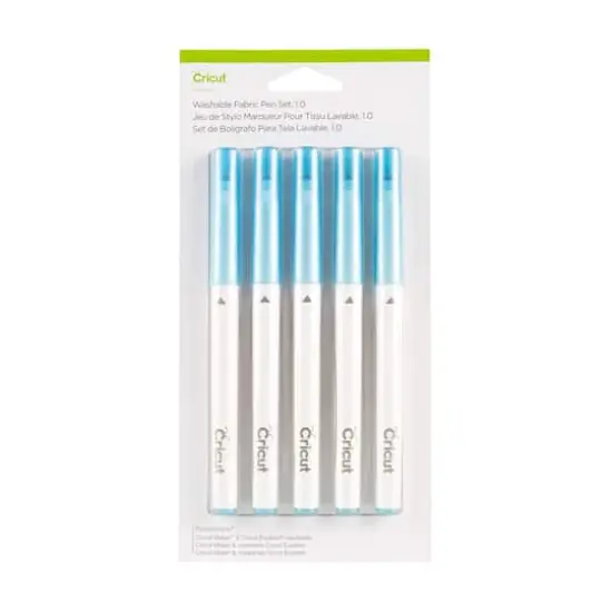 Cricut Maker&reg; Blue Washable Fabric Pen&trade; Set {1}