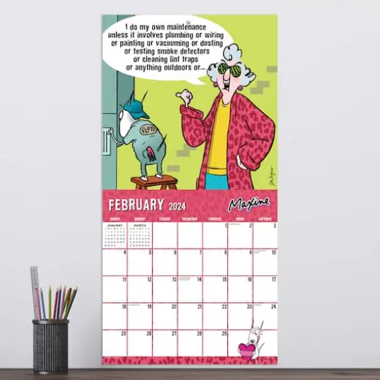 TF Publishing 2024 Maxine Wall Calendar {5}