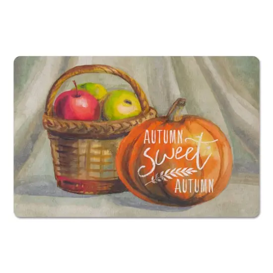 Autumn Sweet Autumn Floor Mat {1}