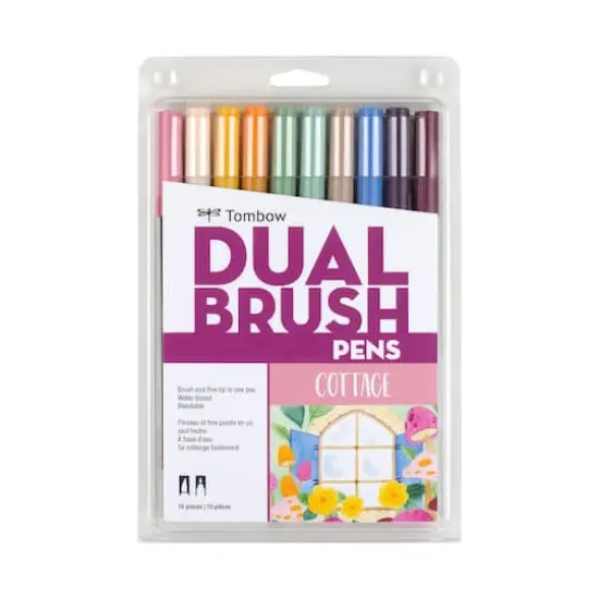 Tombow Cottage Dual Brush Art Pens {1}