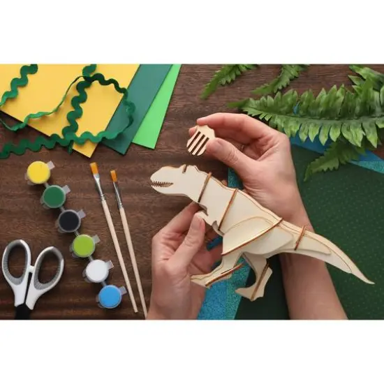 Leisure Arts Wood Build It T-Rex {9}