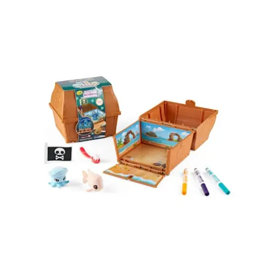 Crayola&reg; Scribble Scrubbie&reg; Glow Ocean Playset {1}