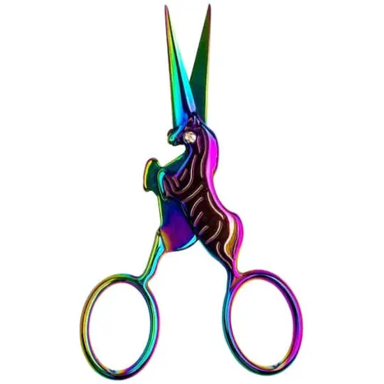 SINGER&reg; 4" Spectrum Forged Unicorn Embroidery Scissors {4}