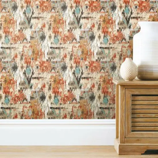 RoomMates Aztec Peel & Stick Wallpaper {6}