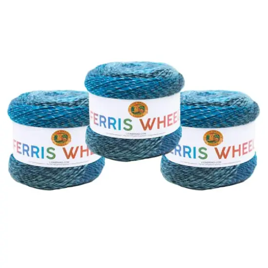 3 Pack Lion Brand&reg; Ferris Wheel Yarn Full Moon {1}
