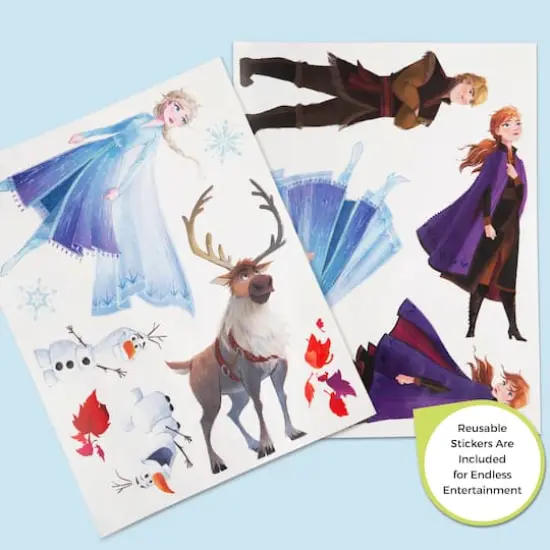 Disney&reg; Frozen II 6 Bin Design & Store Toy Organizer {5}