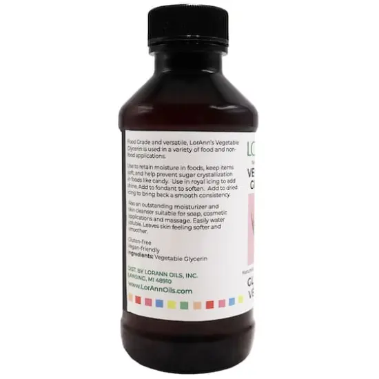 LorAnn Natural Vegetable Glycerine, 4oz. {4}