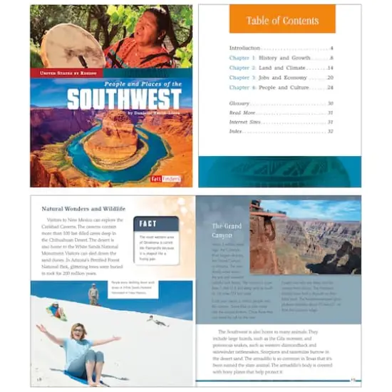 Capstone Press United States by Region Book Set {5}