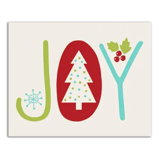 Joy 20x16 Canvas Wall Art {1}