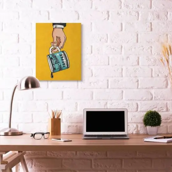 Stupell Industries Drip Coffee Cup Vintage Wall Canvas {3}