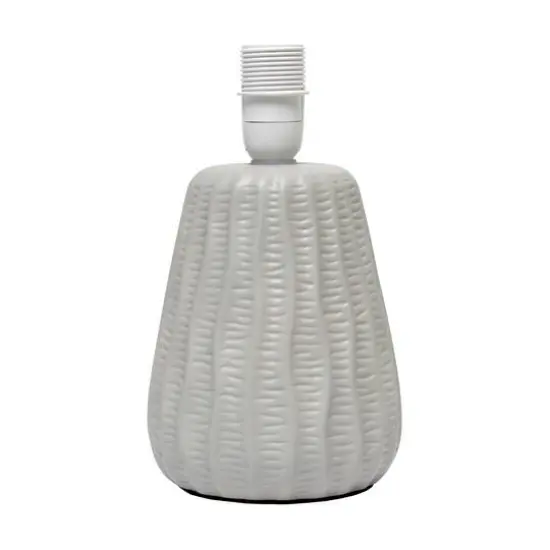 Simple Designs 11" Mini Ceramic Pastel Table Lamp Gray {8}